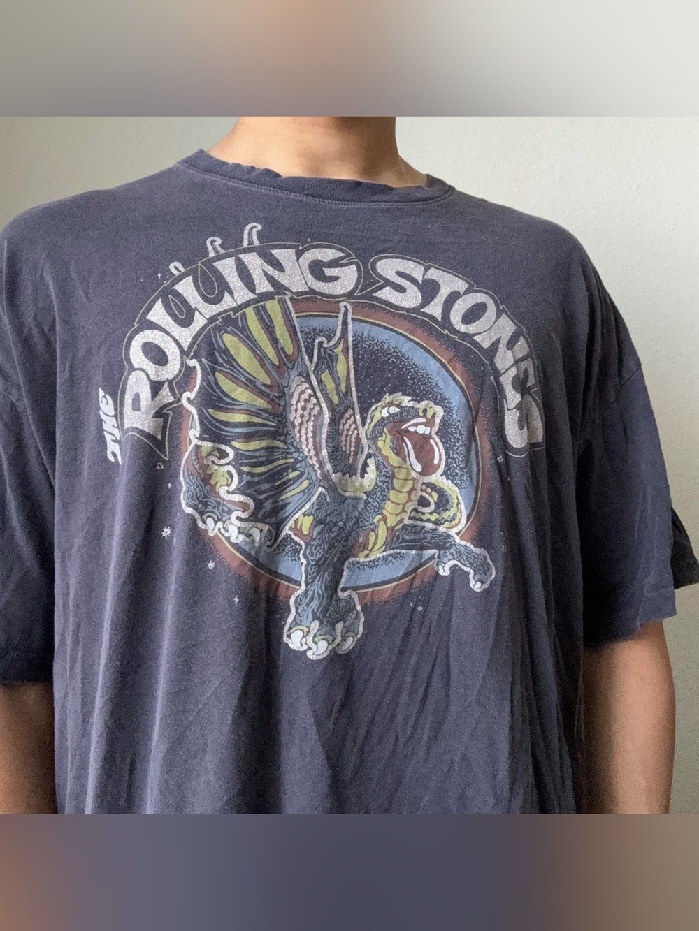 American Eagle x The Rolling Stones Band Graphics Tee Shirt